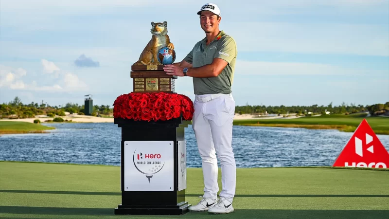 GOLFSTARS. Viktor Hovland vinner Hero World Challenge